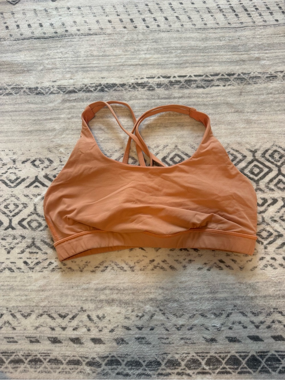 Women’s lululemon Strappy Energy Sports Bra - Peach